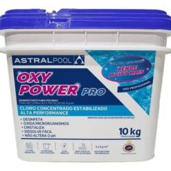 Balde Cloro Piscina Oxy Power Pro Multiação Granulado 10kg
